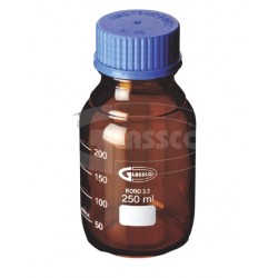 Bottle Reagent Amber 250ML With Screw Cap 250ML