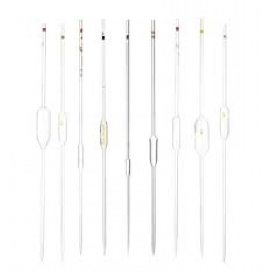 Volumetric Pipette With One Mark, Class A, 2ML Volumetric Pipette With One Mark, Class A, 2ML