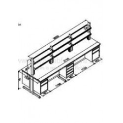 Island bench 3750*1200*900mm