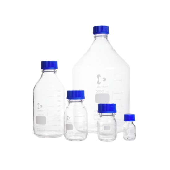 Clear Bottle 250, ML With Caps