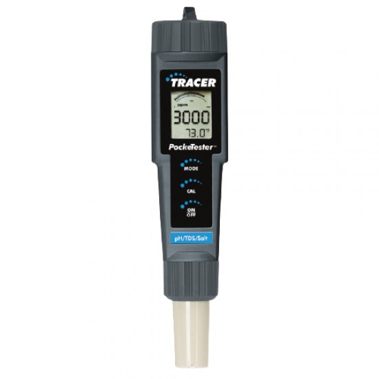 TRACER pH, Salt, TDS, Temperature Pocket Tester TRACER pH, Salt, TDS, Temperature Pocket Tester