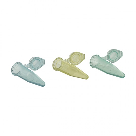 Microcentrifuge Tube, Graduated, With Safe-Lock, Colored , 1.5 ML