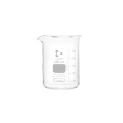 Beaker, low form, with spout, 600 mL Beaker, low form, with spout, 600 mL