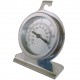 Fridge/Freezer Thermometer -30+30 °C /-20+85°F Stainless steel Dial