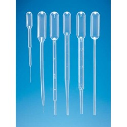 Dispolab Pasteur Disposable Pipettes , 3 ML