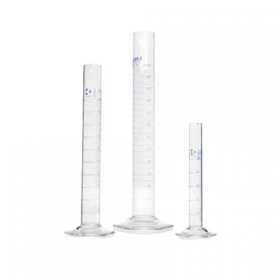 Measuring Cylinder with Hexagonal Base, Class A, 2000 mL Measuring Cylinder with Hexagonal Base, Class A, 2000 mL