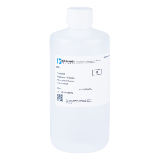 Potassium 1000ug/mL, 125 ML Potassium 1000ug/mL, 125 ML