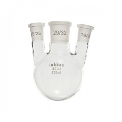 Flask, Round Bottom With Three Necks (Parallel), 500 ML