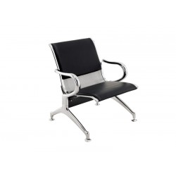 Single vistos chair with steel and leather Single vistos chair with steel and leather