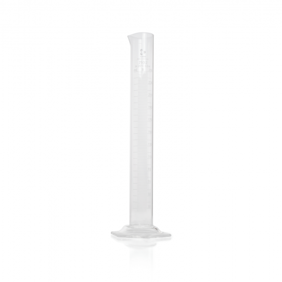 Measuring Cylinder with Hexagonal Base, Class B, 250 mL