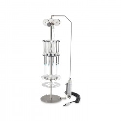 N-EVAP 12 Position Blowdown Nitrogen Evaporator with Water Bath, 240V N-EVAP 12 Position Blowdown Nitrogen Evaporator with Water Bath, 240V