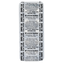 Chlorine DPD #1 RAPID TesTabs, 250 Pack