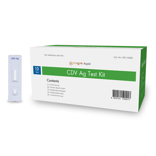 Canine Distemper Virus Ag Test, 10t/kit