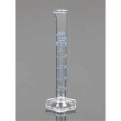 Measuring Cylinder with Hexagonal Base, Class-A, batch certificate 10ML