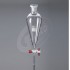 SEPARATING FUNNEL PTFE KEY STOPCOCK WITHOUT GRADUATION PE STOPPER 1000ML 29/32