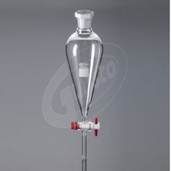 SEPARATING FUNNEL PTFE KEY STOPCOCK WITHOUT GRADUATION PE STOPPER 250ML 29/32 SEPARATING FUNNEL PTFE KEY STOPCOCK WITHOUT GRADUATION PE STOPPER 250ML 29/32