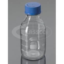 Reagent Bottle, Clear Screw cap, 500 ML