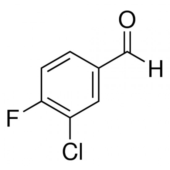 3-Chloro-4-fluorobenzaldehyde, 97% 1G