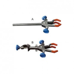Three finger double adjust clamp (0-60Ø) large, with bosshead (B)