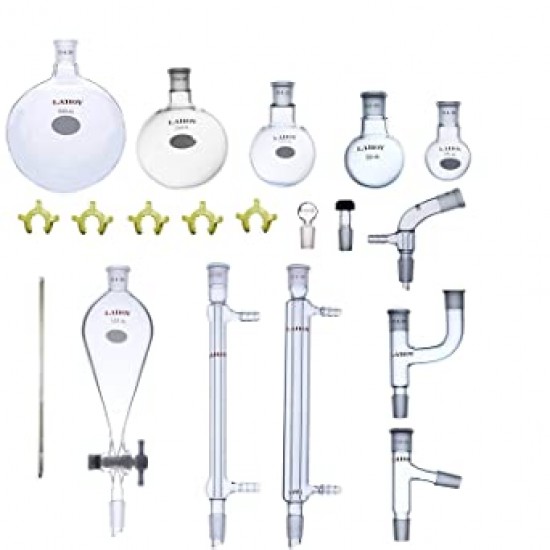 Glass Macroscale Organic Lab Chemistry Kit , 14/20