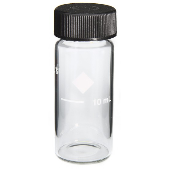 Sample Cell, 1” Round Glass, 10 mL