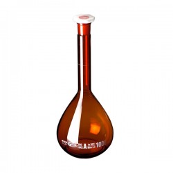 Volumetric Flask Amber Class A 500 ML